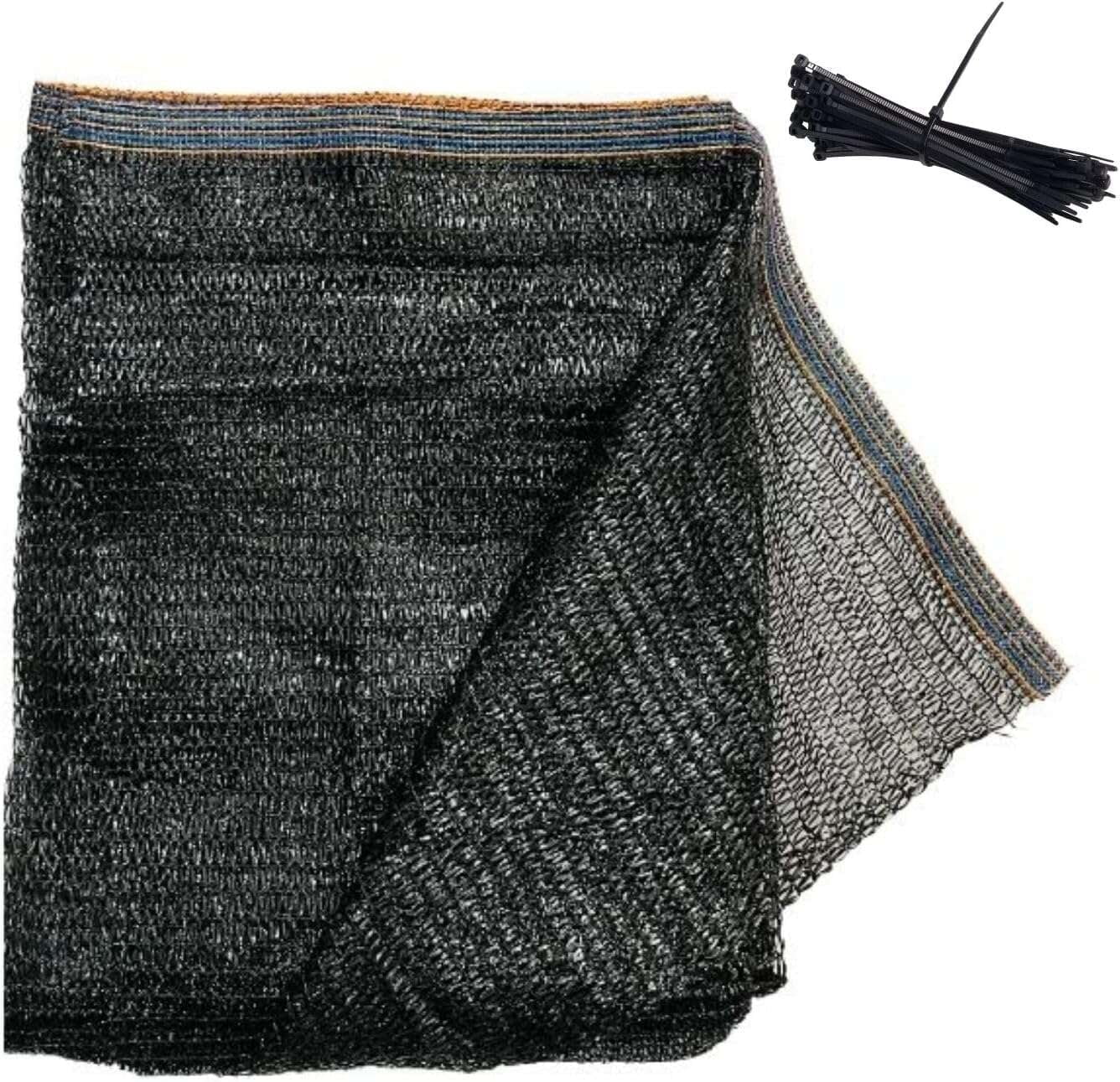 BeGrit 30% Shade Cloth Plant Cover Sunblock Sun Shade Net Sun Mesh with Ties for Garden Flower Plants 10ft x13ft